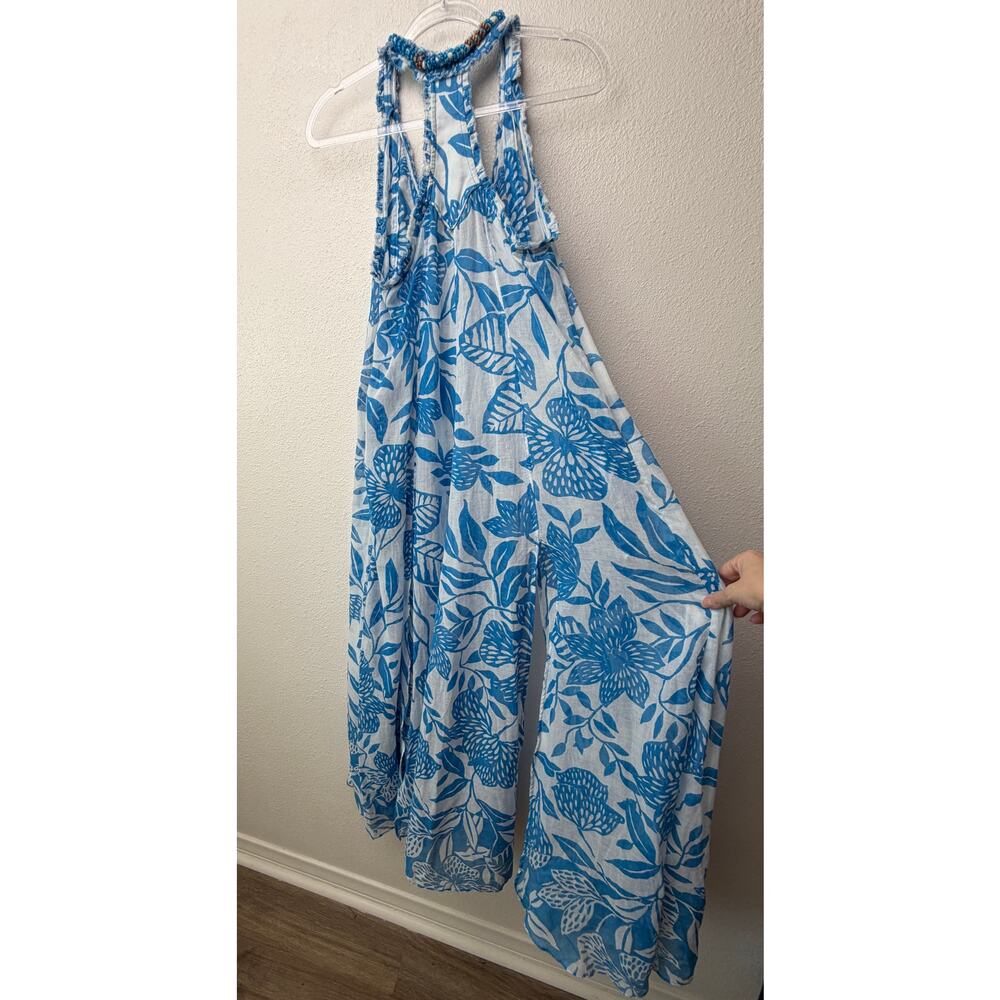 NWT Poupette St Barth Blue Womens S Maxi Dress - Picture 4 of 16